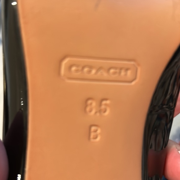 Coach Black Patent Leather Pumps - Picture 9 of 11